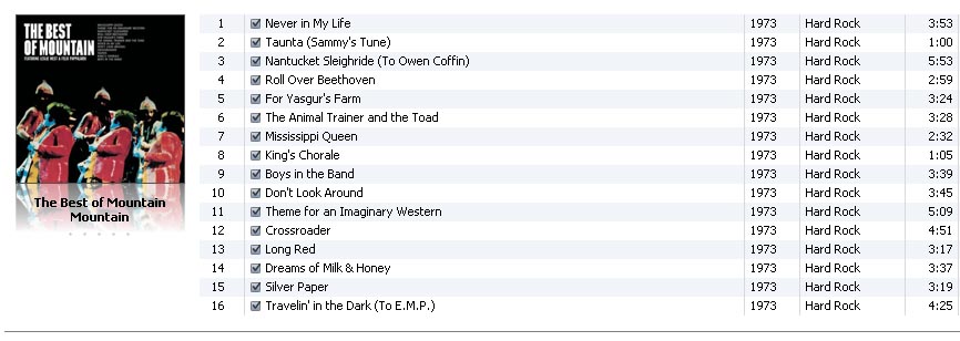 Mountain - Best of Mountain